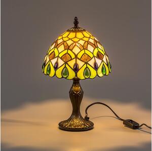 Brilagi - Tiffany витражна настолна лампа MARGARET 1xE14/40W/230V