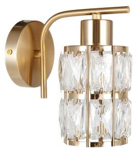 ITALUX WL-40668-1-HBR - Стенна лампа ALMA 1xE27/40W/230V златна