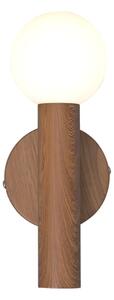 ITALUX WL-33574-1-WD - Стенна лампа FILANO 1xG9/5W/230V кафява