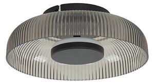 ITALUX WL-36482-GR-LED Таванно осветително тяло PASSO LED/8W/230V 3000K Ø 25 см опушено черно