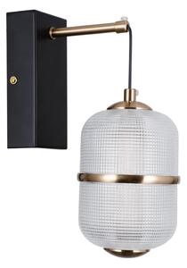 ITALUX WL-34375-1-BK - LED стенна лампа ALANI LED/6W/230V 3000K черна/златна