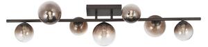 Brilagi - LED полилей за повърхностен монтаж MILLA 7xG9/3W/230V кафяв/опушено кафяв