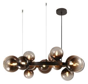 Brilagi - LED полилей на кабел MILLA 15xG9/3W/230V кафяв/опушен