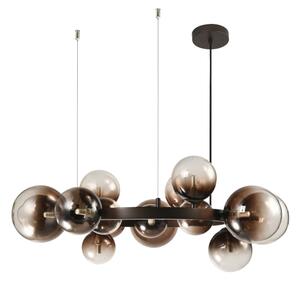 Brilagi - LED полилей на кабел MILLA 15xG9/3W/230V кафяв/опушен