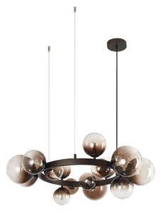 Brilagi - LED полилей на кабел MILLA 15xG9/3W/230V кафяв/опушен