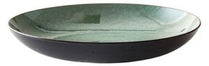 Зелена/черна глинена купа ø 40 cm Gastro Black/Green – Bitz