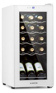 Klarstein Shiraz 15 Slim Uno, охладител за вино, 44 л, сензорен, 135 W, 5 - 18 °C, черен