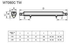Philips - LED Техническа флуоресцентна лампа LED / 30W / 230V IP66