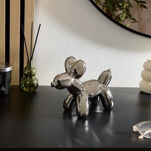 Декоративна фигура Куче atmosphera Théo, Керамика, 13.5 cm - Черен