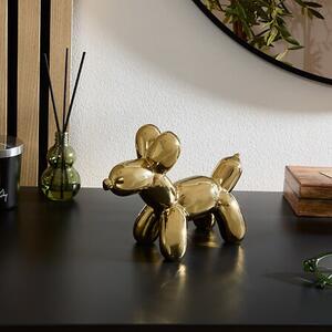 Декоративна фигура Куче atmosphera Théo, Керамика, 13.5 cm - Черен