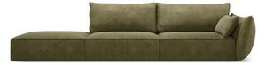 Зелен шезлонг (десен ъгъл) Vanda – Mazzini Sofas