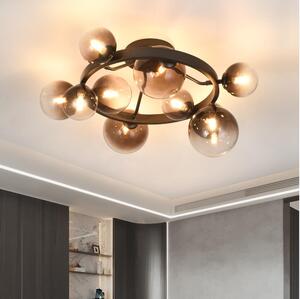 Brilagi - LED полилей за повърхностен монтаж MILLA 10xG9/3W/230V кафяв/опушено кафяв