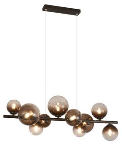 Brilagi - LED полилей с окачване на кабел MILLA 10xG9/3W/230V кафяв/опушено-кафяв