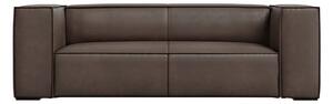 Кафяв кожен диван 212 cm Madame - Windsor & Co Sofas