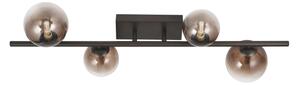 Brilagi - LED плафон MILLA 4xG9/3W/230V кафяв/димчато кафяв