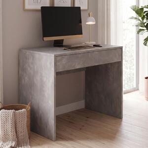 Mida TopMebel меламиново бюро в бетонно сив цвят 72x60x73,8cm