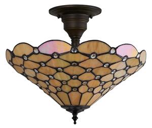 Endon 64300 - Таванен полилей Tiffany PEARL 3xE27/60W/230V Ø 37 см