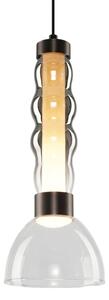 LED Пендел LUCCO LED/13W/230V Ø 15 см опушен