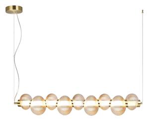 LED полилей на кабел BOLLA LED/32W/230V златист/опушено бежово