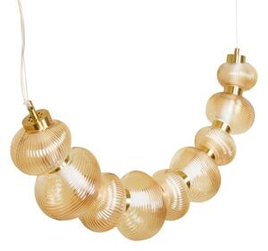 LED полилей на кабел BOLLA LED/36W/230V златист/опушено бежово
