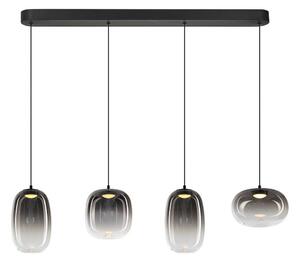 LED Пендел VASO LED/15W/230V черен/опушен