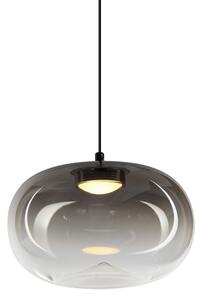 LED Пендел VASO LED/4W/230V Ø 18 см черен/опушен