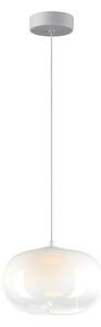 LED Пендел VASO LED/4W/230V Ø 18 см бял