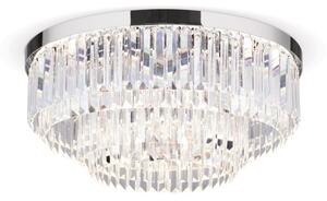 Orion - LED кристално осветително тяло PRISM LED/80W/230V пр. 55 см хром