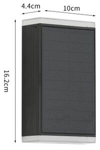 Brilagi - LED соларен стенен фенер SUN GUARD LED/2W/3,7V 2000 mAh IP45
