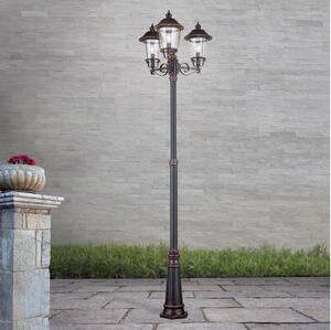 Orion - Екстериорна лампа KENZO 3xE27/100W/230V IP44 бронзов/патина