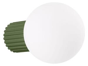 Sollux SL.1722 - Аплик за баня HALO 1xG9/8W/230V IP44 зелен