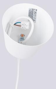 Sollux SL.1702 - Пендел BILO 1xE27/15W/230V Ø 35 см бял