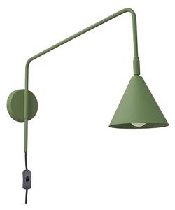 Sollux SL.1700 - Аплик NOX 1xE14/10W/230V зелен