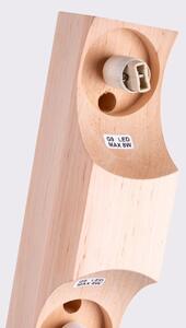 Sollux SL.1683 - Плафон BULBO 2xG9/8W/230V бук/бял