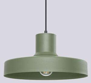 Sollux SL.1705 - Пендел BILO 1xE27/15W/230V Ø 35 см зелен