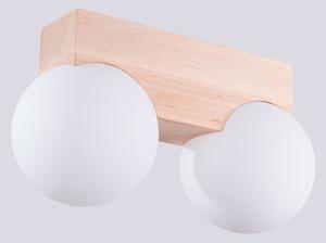 Sollux SL.1683 - Плафон BULBO 2xG9/8W/230V бук/бял