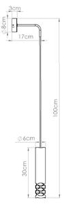 Sollux SL.1695 - Аплик LIRO 1xGU10/10W/230V бял
