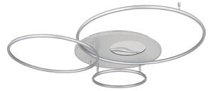 Globo 48466-70A - LED димируемо таванно осветително тяло INVERTINA LED/70W/230V сребристо + дистанционно управление