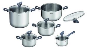 Tefal - Комплект 10 части тенджери DAILY COOK неръждаема стомана