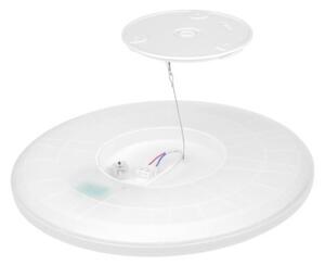 LED баня таванно осветление NIVERA LED/12W/230V IP54 Ø22,5 см черно