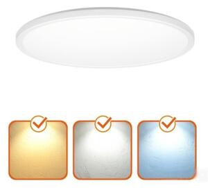 LED баня таванно осветително тяло NIVERA LED/12W/230V IP54 пр. 22,5 см бяло