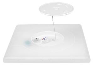 LED баня таванно осветително тяло NIVERA LED/12W/230V IP54 22,5x22,5 см бяло