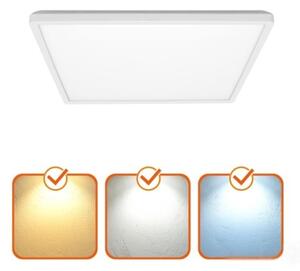 LED баня таванно осветително тяло NIVERA LED/12W/230V IP54 22,5x22,5 см бяло