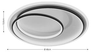 Brilagi - Димируемо LED таванно осветително тяло FLARE LED/38W/230V 3000-6000K + дистанционно управление