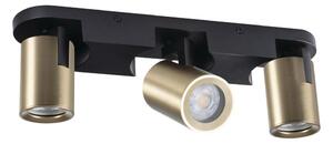 Kanlux 38962 - Спот LAURIN 3xGU10/10W/230V месинг/черен