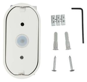 LED Екстериорен гъвкав аплик LED/5W/230V 4000K IP65 бял