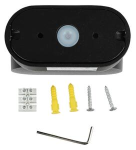 LED Екстериорен гъвкав аплик LED/5W/230V 4000K IP65 черен