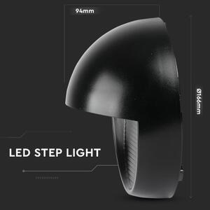 LED Екстериорен аплик LED/3W/230V 4000K IP65 черен