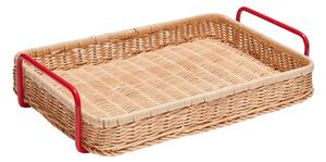 Поднос за сервиране ратанов поднос 27x42 cm Splint – Hübsch