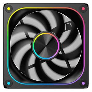 Вентилатор 120mm, Xigmatek Infinity J22A, 1500 rpm, черен, 1 бр., A-RGB подсветка